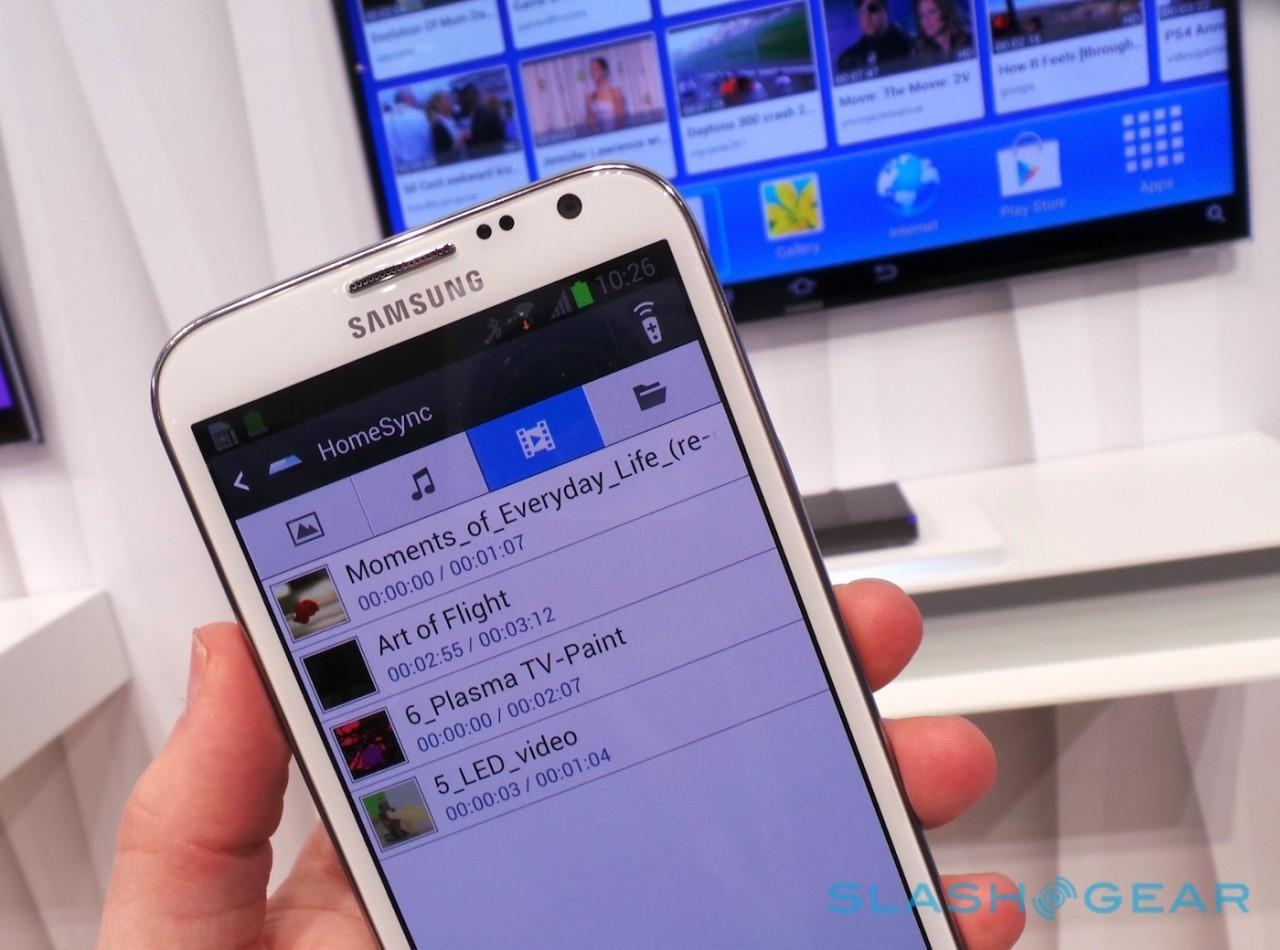 Samsung HomeSync Android media box hands-on - SlashGear