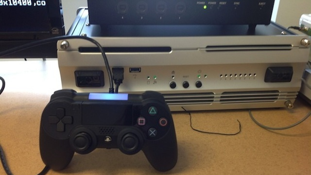 large playstation 4 controller