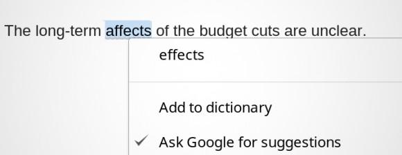 spell check on google for mac