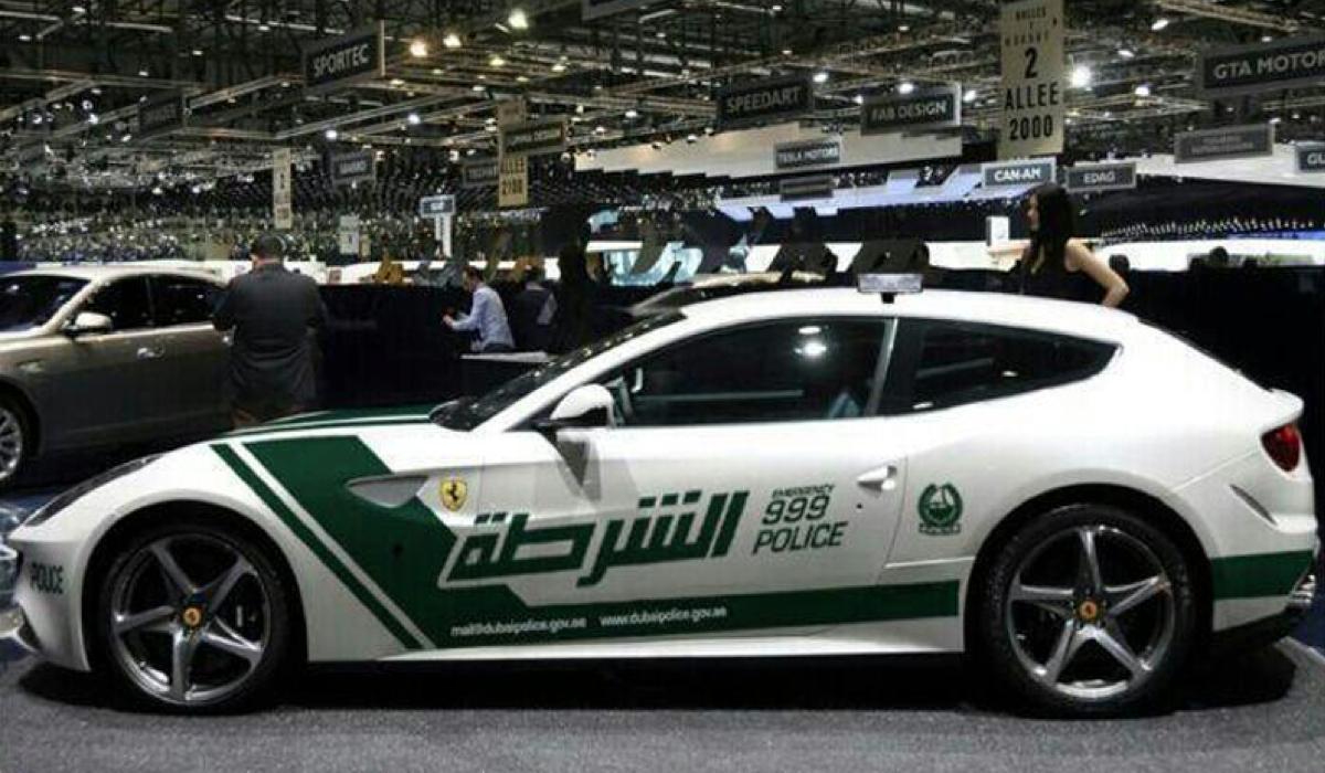 Dubai Adds Ferrari Ff To Police Fleet Slashgear