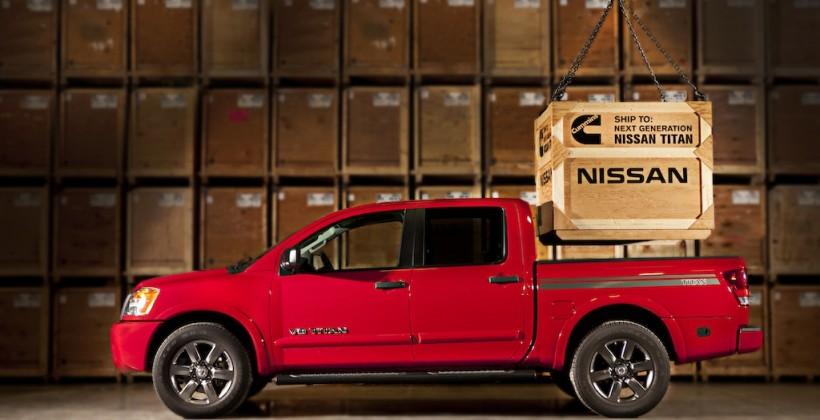 Nissan Titan V8 turbo-diesel set to deliver mid-500lb-ft torque - SlashGear