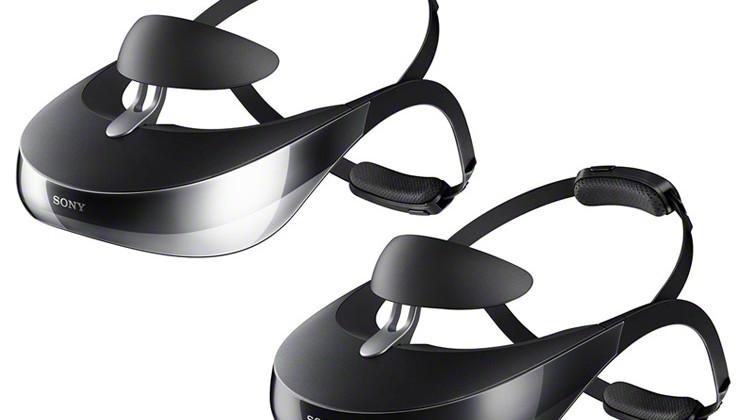 Sony Hmz T3 Head Mounted Personal 3 D Viewer Coming Mid November Slashgear