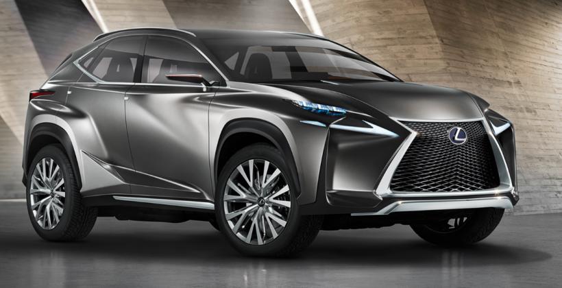 Lexus Lf Nx Crossover Hybrid Concept Aims At Compact Suv In Frankfurt Slashgear