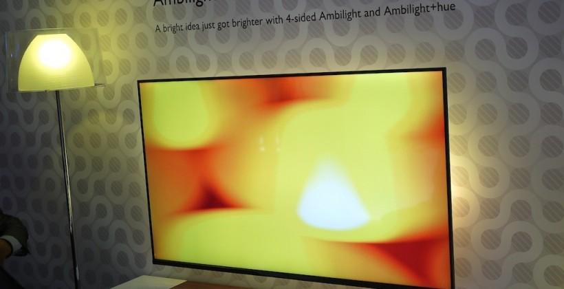 Philips Elevation Ambilight+Hue TV eyeson SlashGear