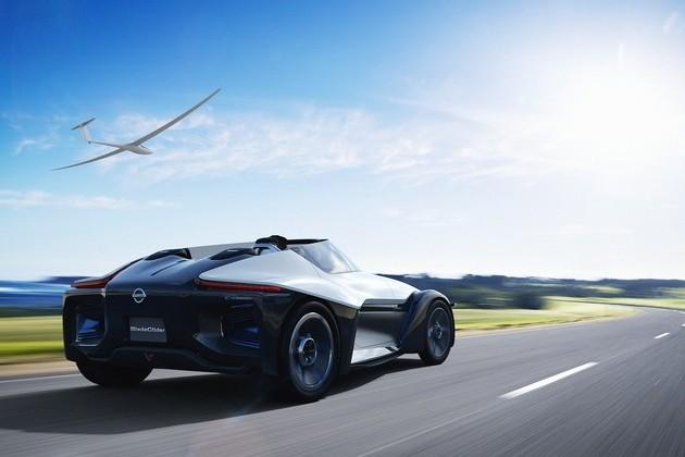 Nissan Bladeglider Concept Hints At Nissan S Ev Future Slashgear