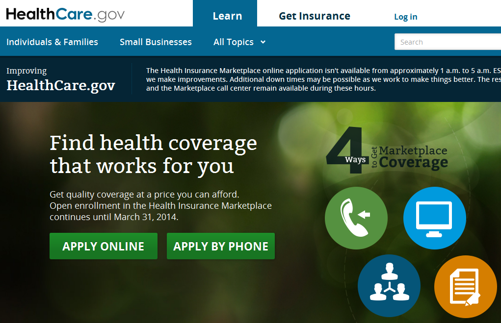 Healthcare.gov upgrades to go live Dec. 1 - SlashGear