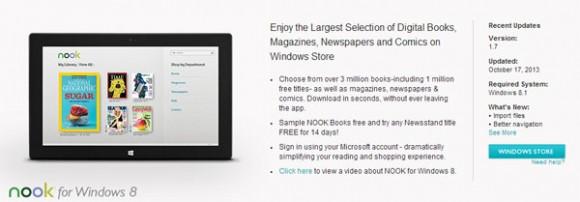 nook for windows 10 free download
