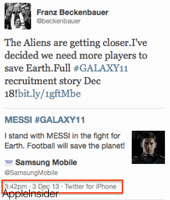 Samsung Galaxy Viral Campaign Runs Into Snafu When Star Player Tweets From Iphone Slashgear