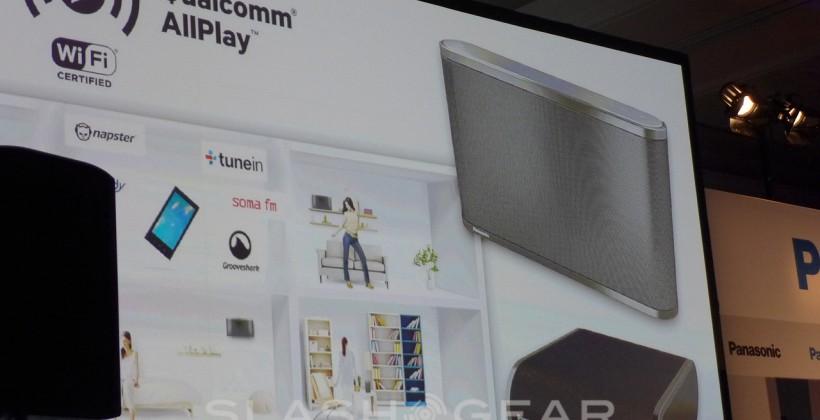 Panasonic multi-room speakers with Qualcomm AllPlay unveiled - SlashGear