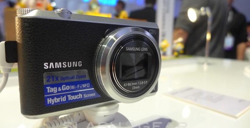 Zij zijn Situatie Tegenover Samsung WB350F compact camera hands-on - SlashGear