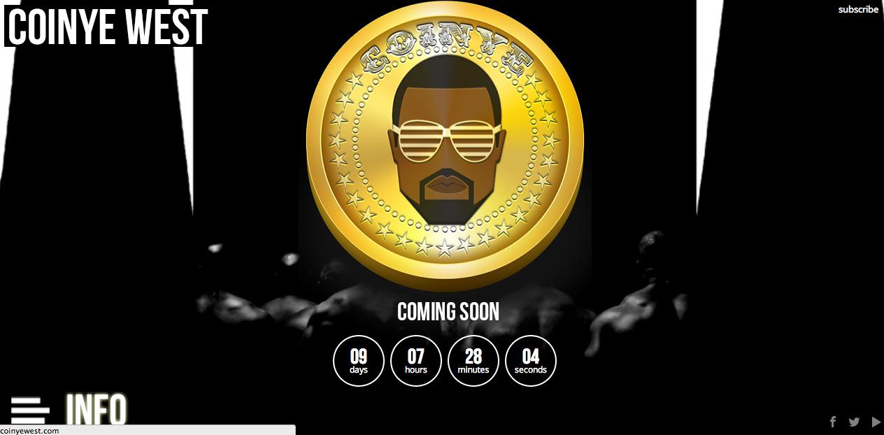 coinye west crypto currency news