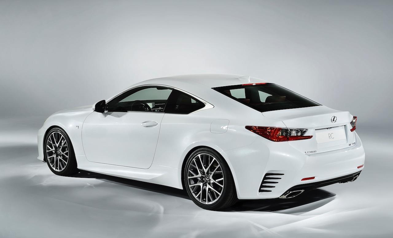 2015 Lexus RC 350 F SPORT revealed with wild GT3 Concept ...