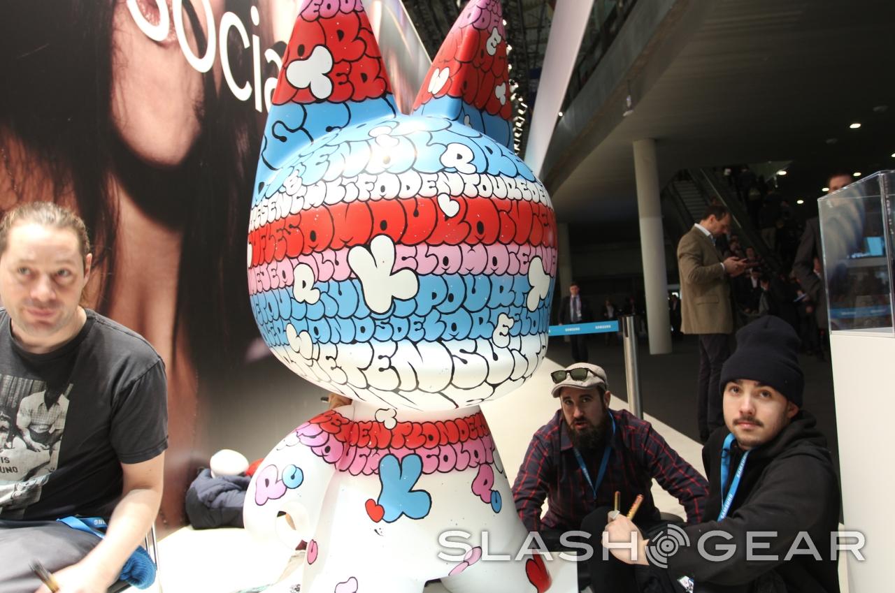 Samsung Kidrobot Artist Team Appears At MWC 2014: Tilt, The London ...