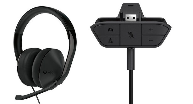 xbox one stereo headset and adapter