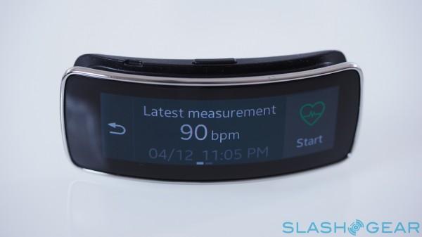 samsung galaxy fit heart rate monitor