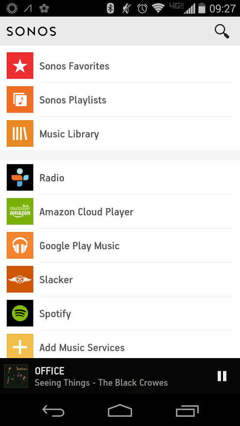 sonos play 1 google play music