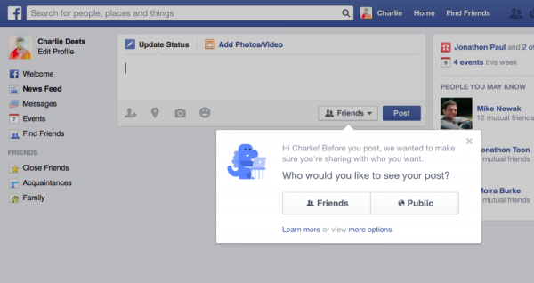 Facebook Privacy Checkup sheds light on sharing - SlashGear