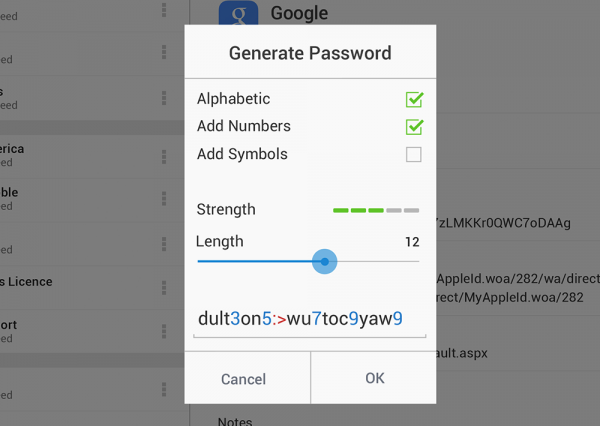 1password pro on androidd