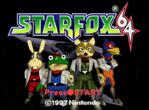 star fox 64 controls