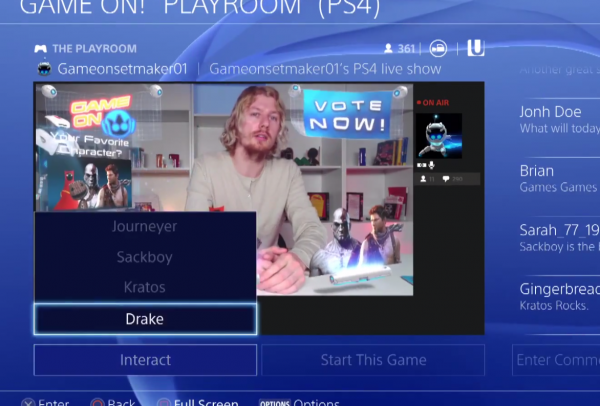 ps4 camera for streaming