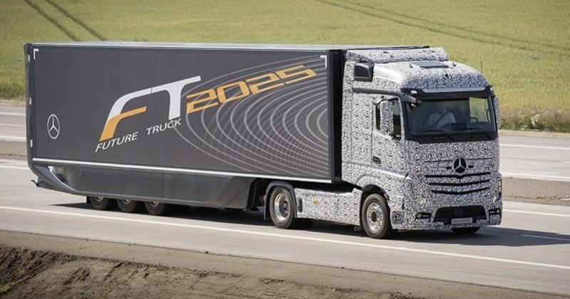 Future Truck 2025 give transports trucks some brains - SlashGear