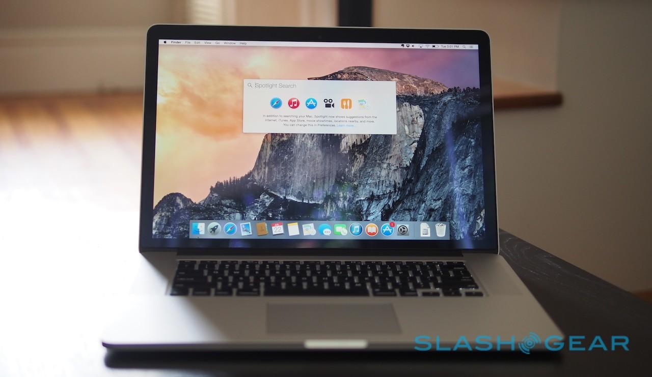 how to update software on mac os yosemite