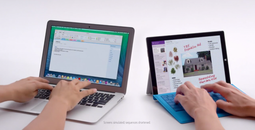 Surface Pro 3 Has Macbook Air In Sights With Attack Ad Trio Slashgear