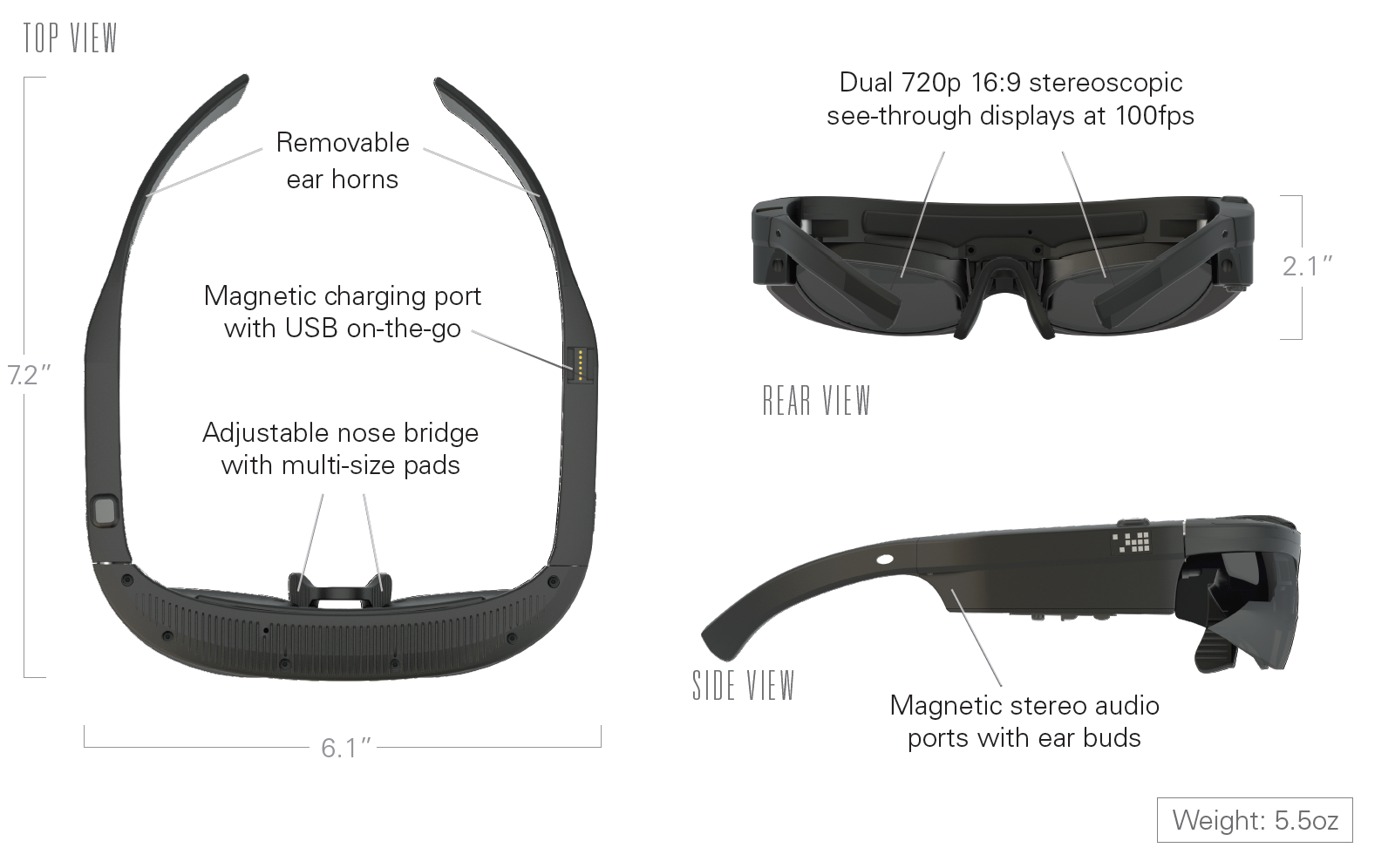 ODG R-7 Android smart glasses: no smartphone required - SlashGear