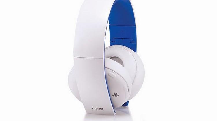 playstation silver wired headset