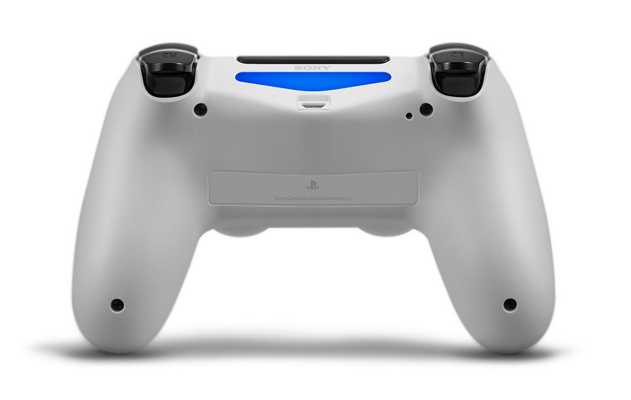 back of a ps4 controller