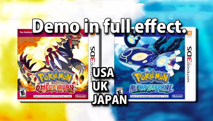 Pokemon Omega Ruby Alpha Sapphire demo detailed for USA ...