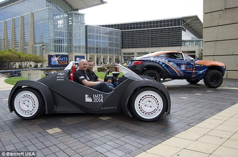 3D printed car takes 2-days to build, 40mph top speed - SlashGear
