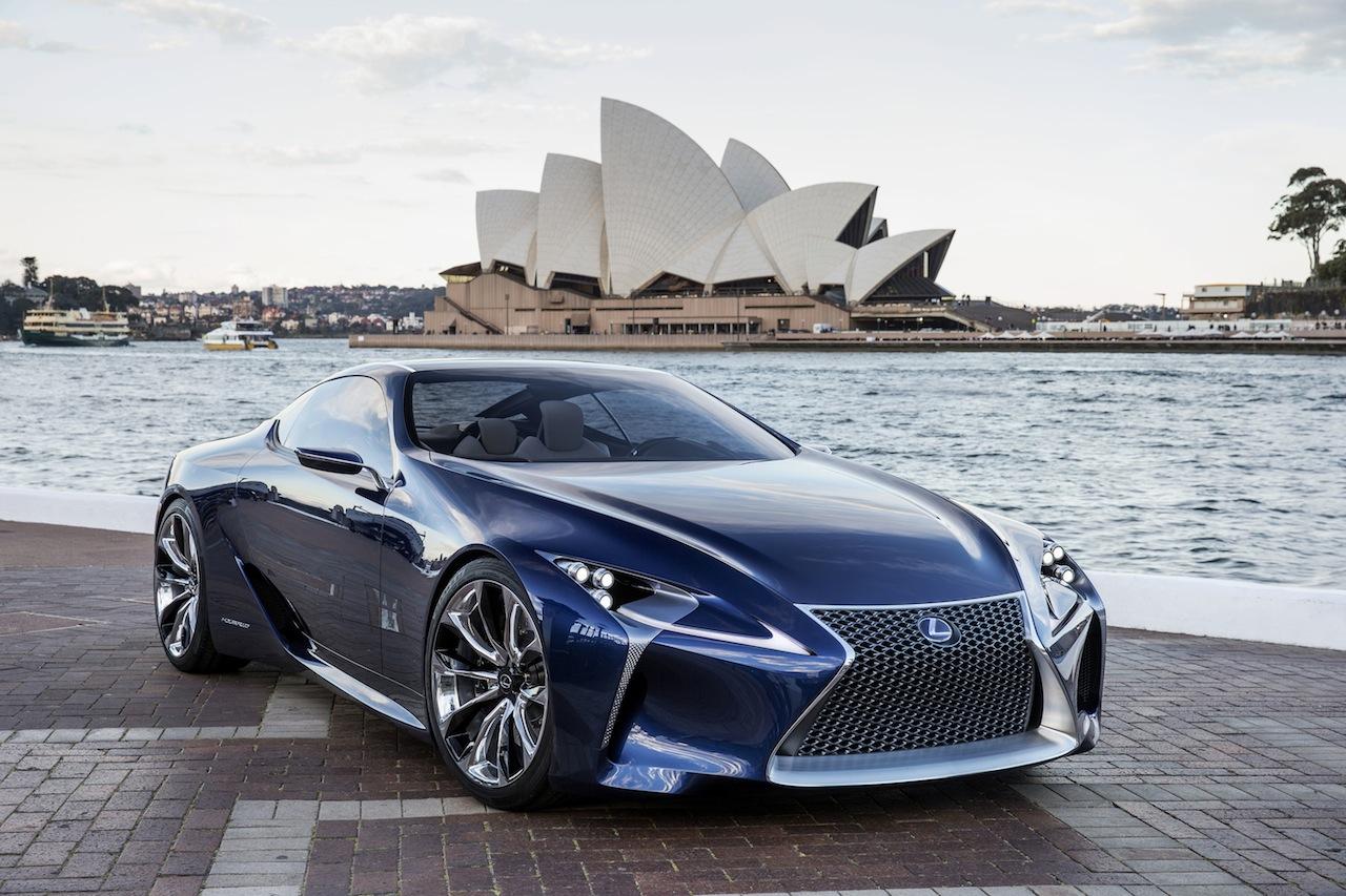 The Crazy Lexus Lf Lc Is Going Into Production Slashgear