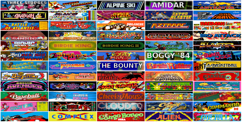 popular old arcade games