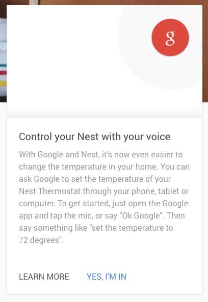 Voice-Controlling Nest Thermostat Via Google Now Almost Ready - SlashGear