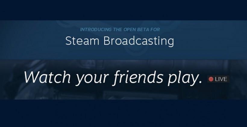 why did steam tell me broadcasting is enabled