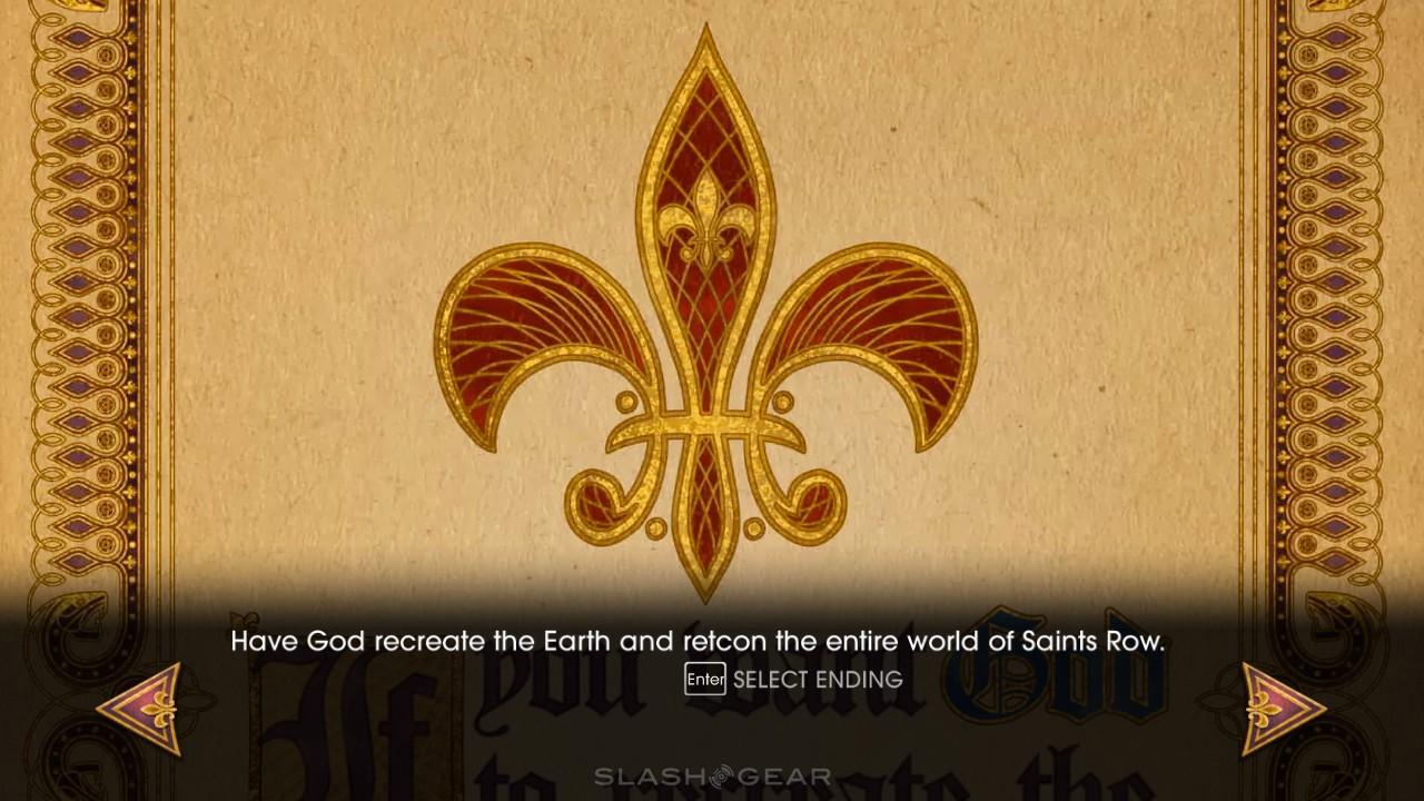 saints row 3 alternate ending