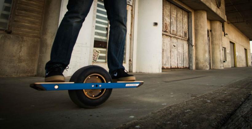 skateboard one wheel off ground