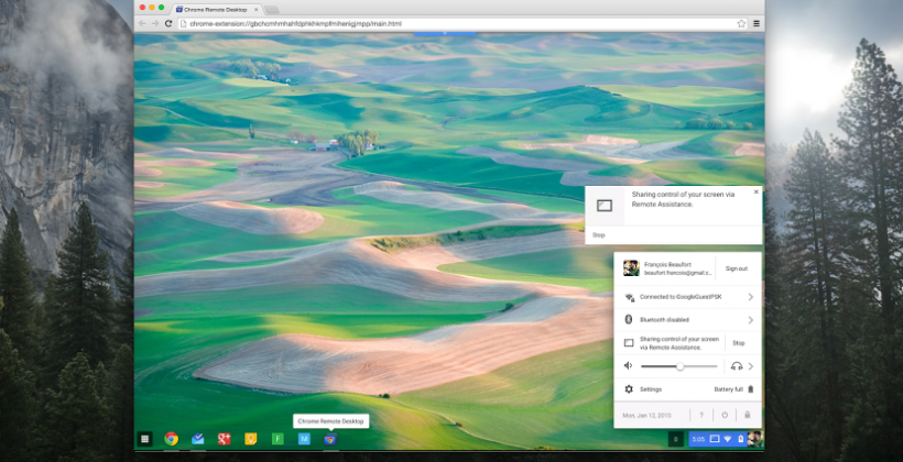 Chrome Remote Desktop Sharing Hits Chrome Os Slashgear