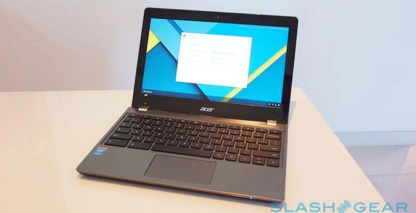 Acer C740 Chromebook hands-on: 11.6-inches of hearty computing - SlashGear