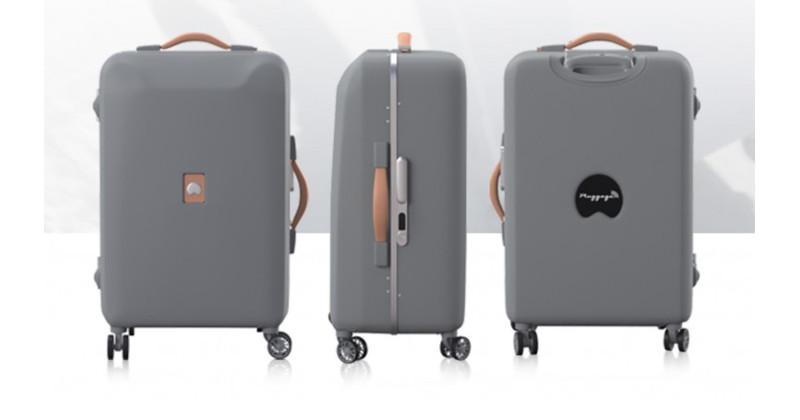 delsey zipperless luggage