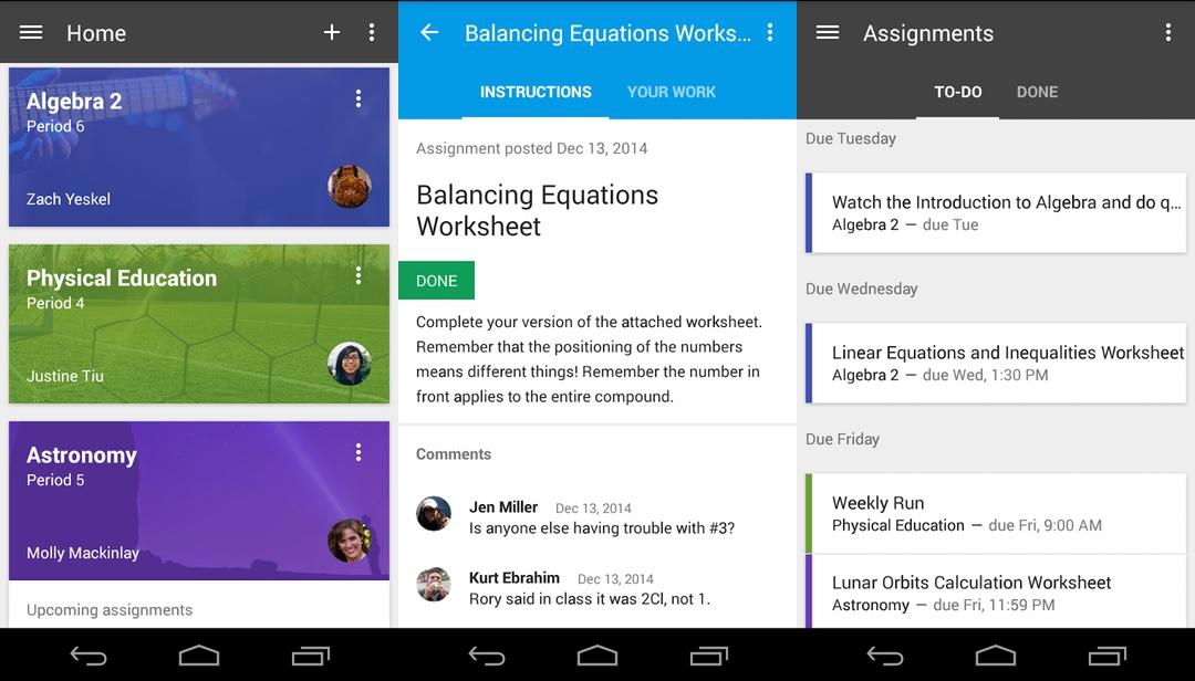 Google Classroom App Now Available For Android Ios Slashgear