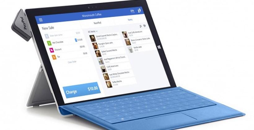 Microsoft Surface And Paypal Here Team Up For Point Of Sale Solution Slashgear