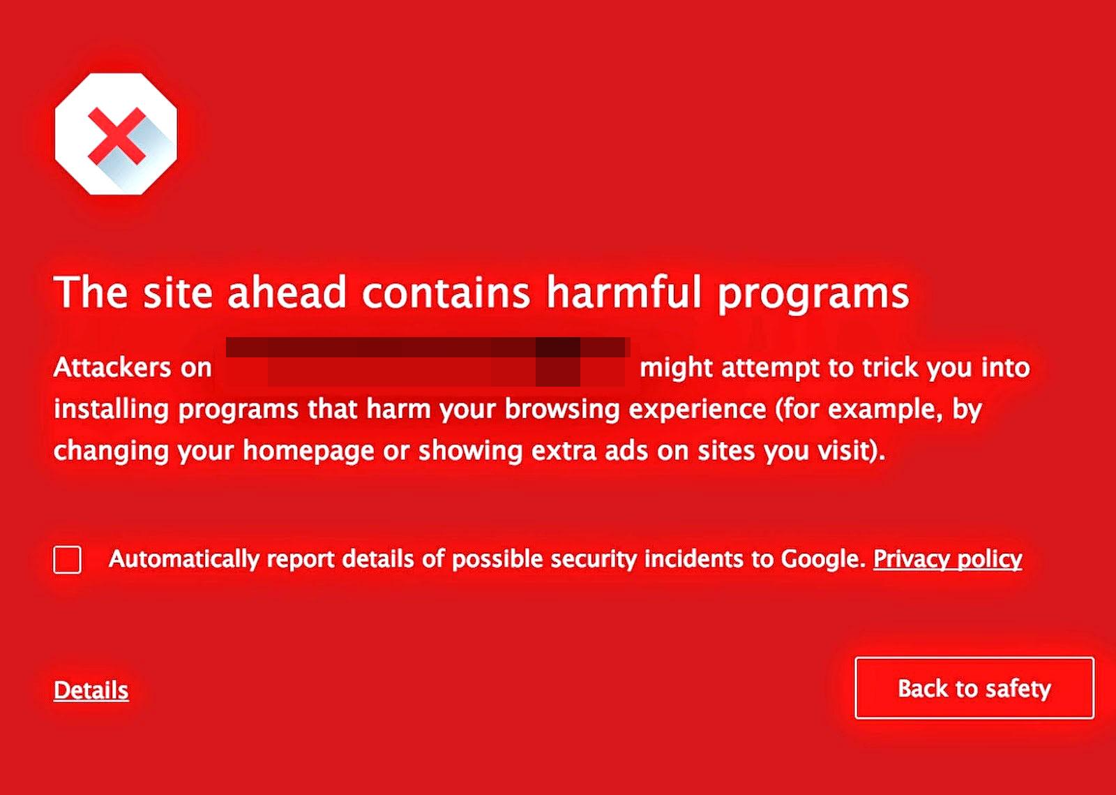 Google's new Chrome warning stops malware before you