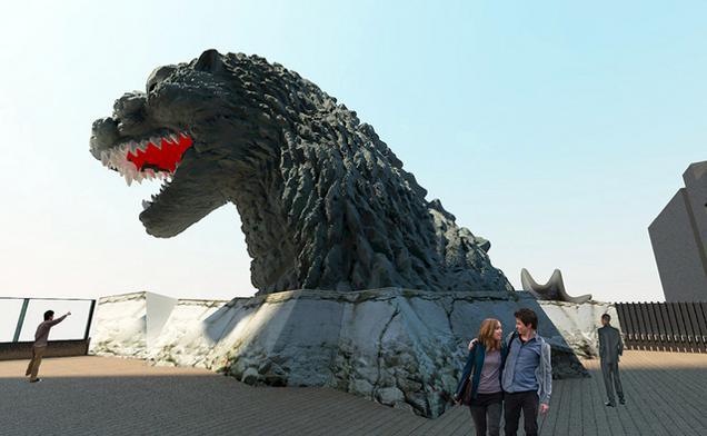 Hotel Builds Giant Godzilla Puts Guests In A Room Near Him Slashgear
