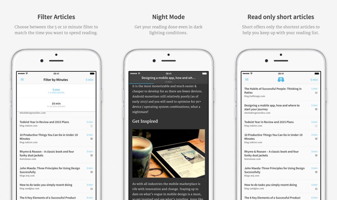 Short for iOS brings articles you can read in under 10 minutes - SlashGear