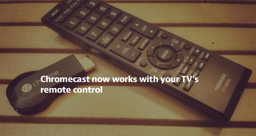 google chromecast remote buttons