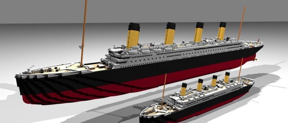 lego kit titanic