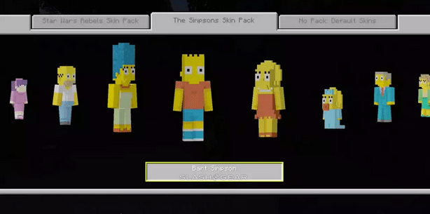 Minecraft For Ps4 To Get The Simpsons Skin Pack Tomorrow Slashgear
