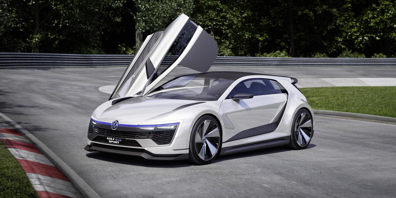 VW Golf GTE Concept marries EVs cars - SlashGear